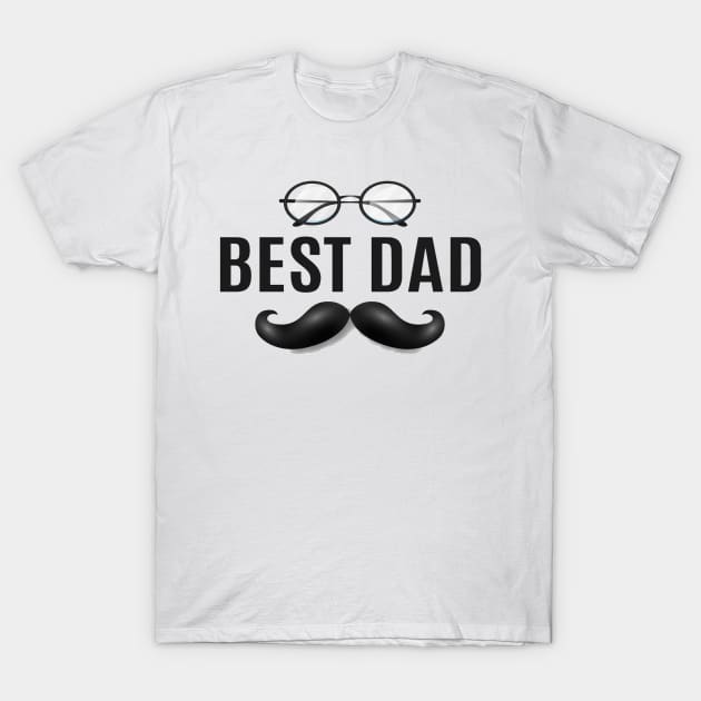 Best dad T-Shirt by sineyas